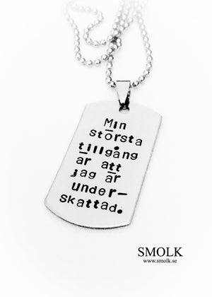 Min största tillgång är att jag är underskattad - Smolk Sweden