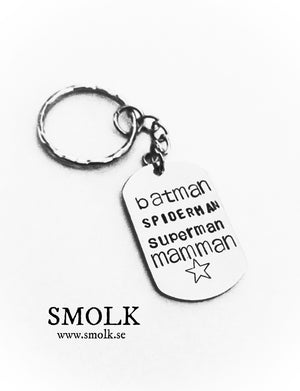 batman spiderman superman mamman - Smolk Sweden