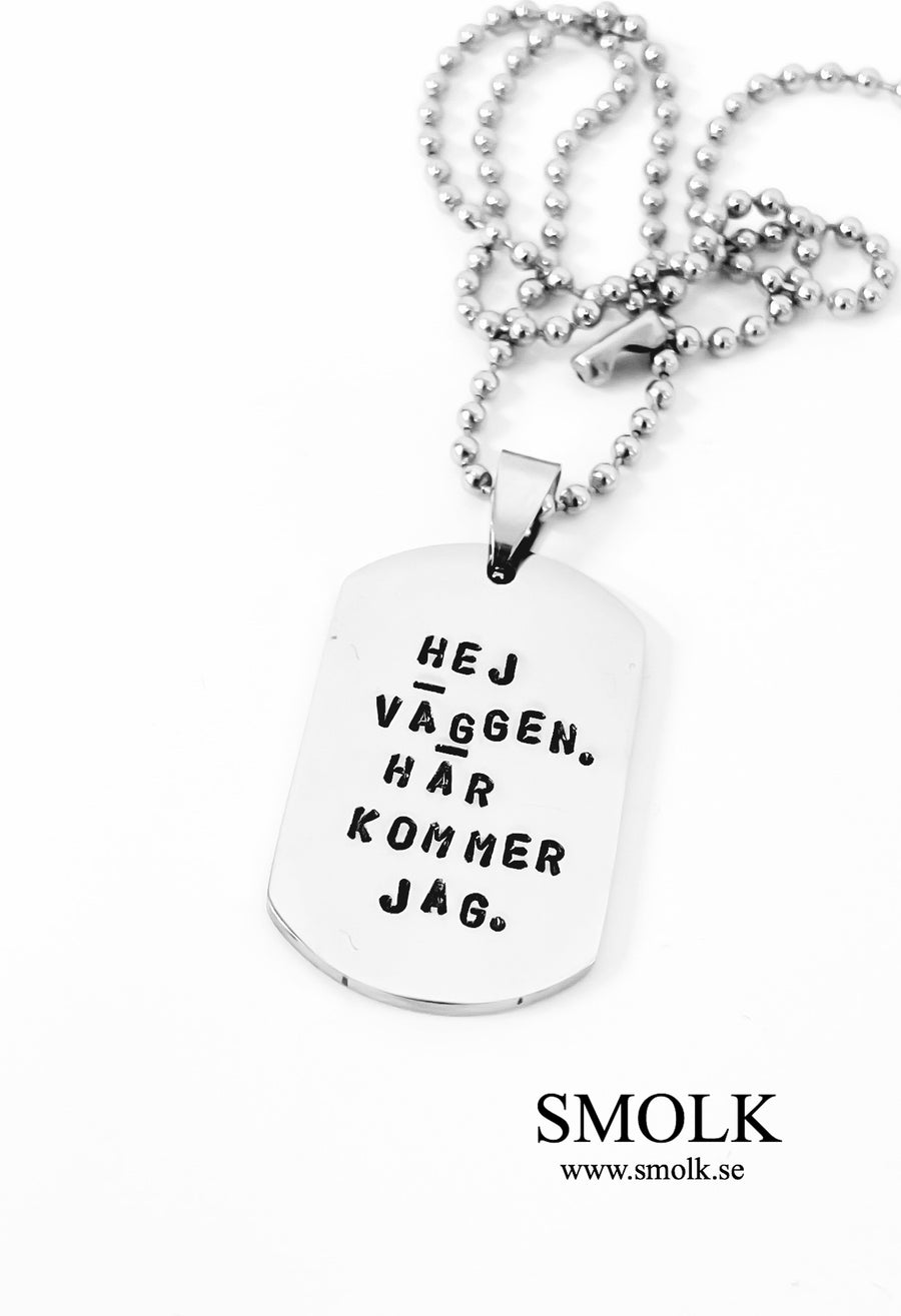 HEJ VÄGGEN HÄR KOMMER JAG - Smolk Sweden