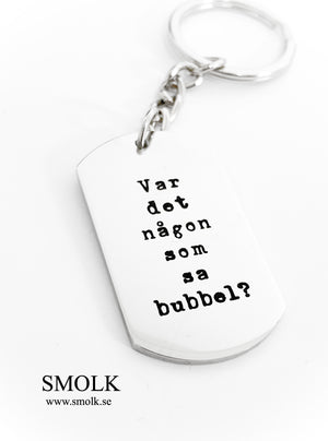 Var det någon som sa bubbel? - Smolk Sweden